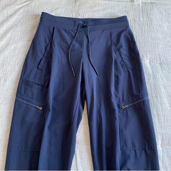 Athleta Venture Pant Jogger City Pants Lightweight Navy Blue 2 - Picture 6 of 10